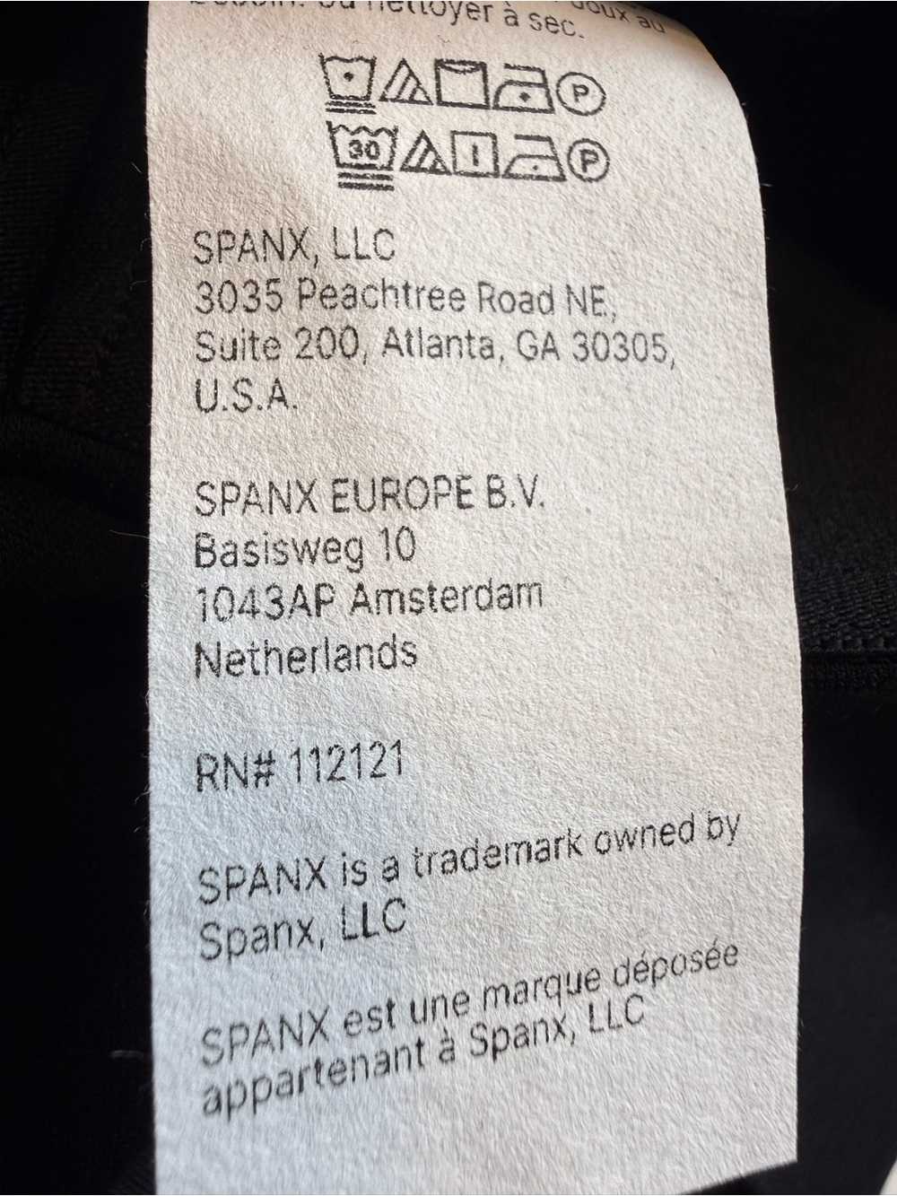 SPANX Perfect Pull On Crop Wide Leg Ponte Pants Black Petite NWT Size SP - Picture 13 of 14